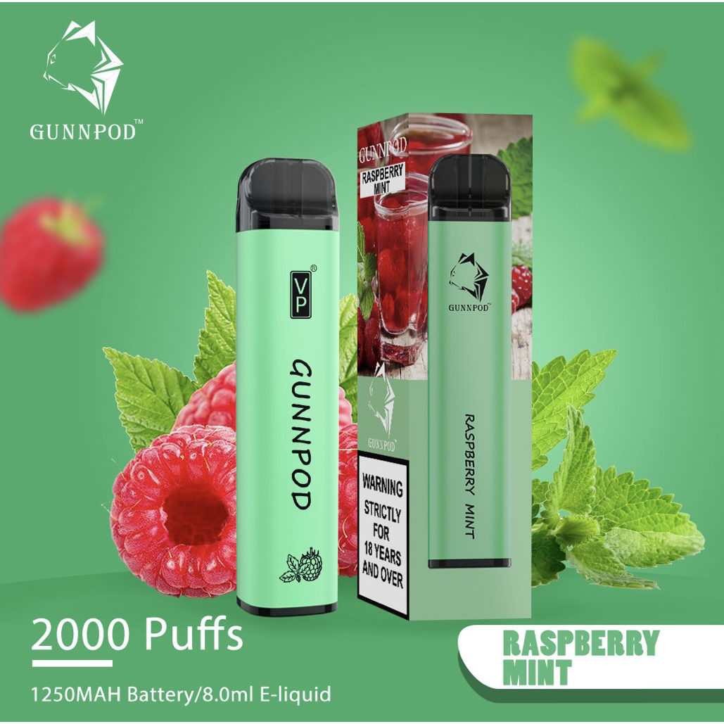 Dark Sea Green GUNNPOD Raspberry Mint