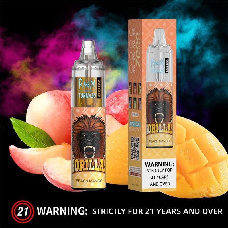 Black RandM Tornado Peach Mango