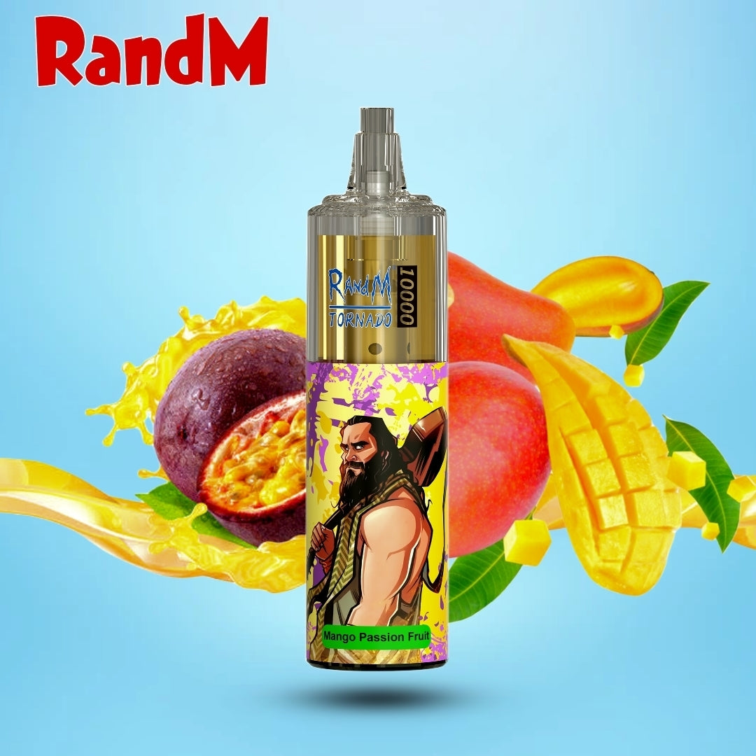Light Blue RandM Tornado Mango Passion Fruit