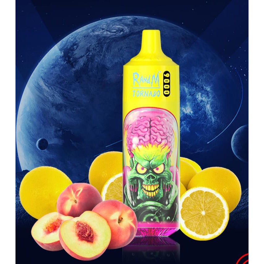 Midnight Blue RandM Tornado peach lemonade
