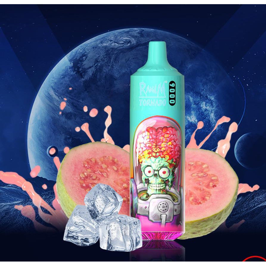 Tan RandM Tornado guava ice