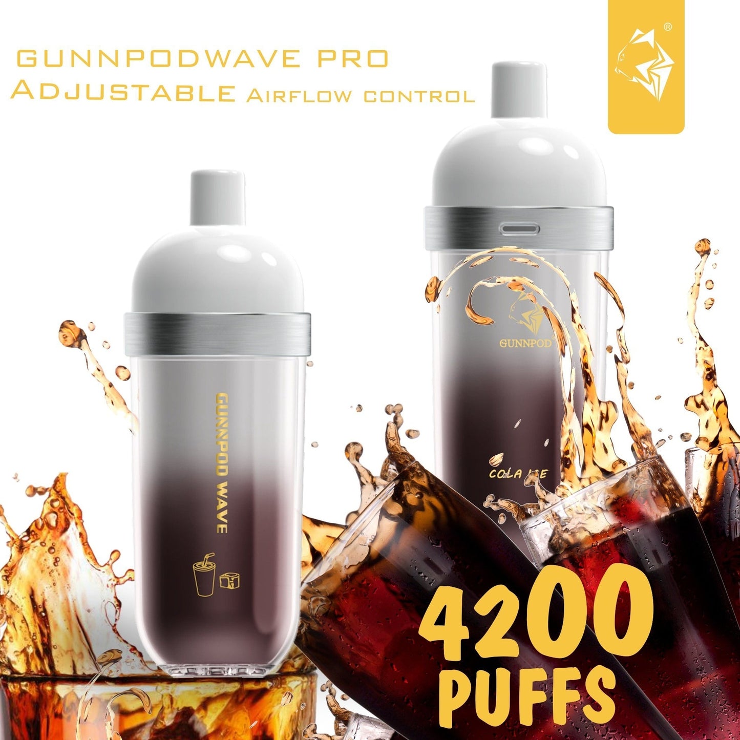 Gray GUNNPOD WAVE 4200 COLA ICE