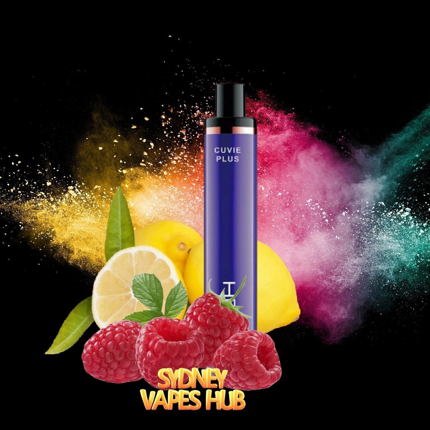 Dark Salmon HQD Cuvie Raspberry Lemonade