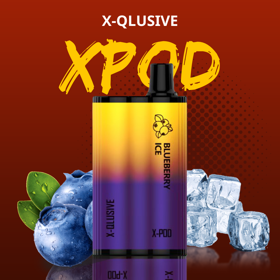 Dark Red XPOD Blueberry Ice