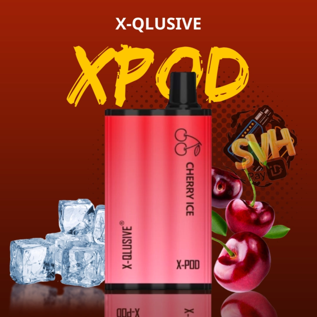 Dark Red XPOD Cherry Ice