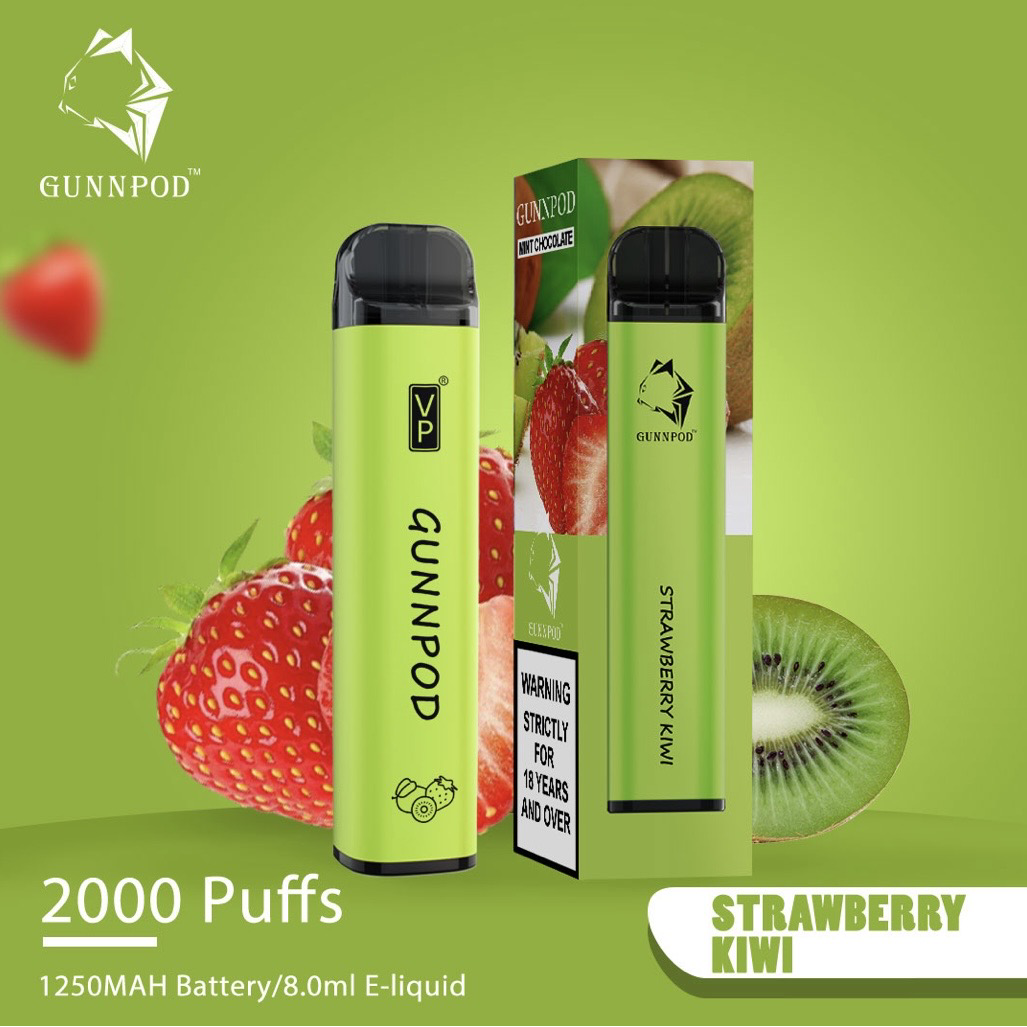 Yellow Green GUNNPOD Strawberry Kiwi