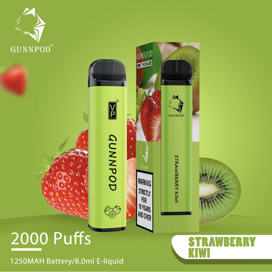 Yellow Green GUNNPOD Strawberry Kiwi