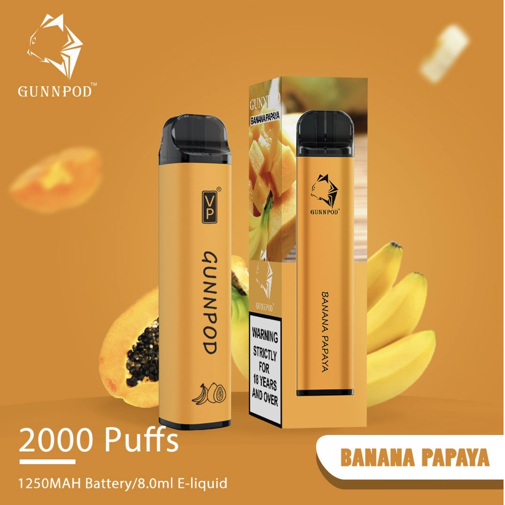 Goldenrod GUNNPOD Banana Papaya
