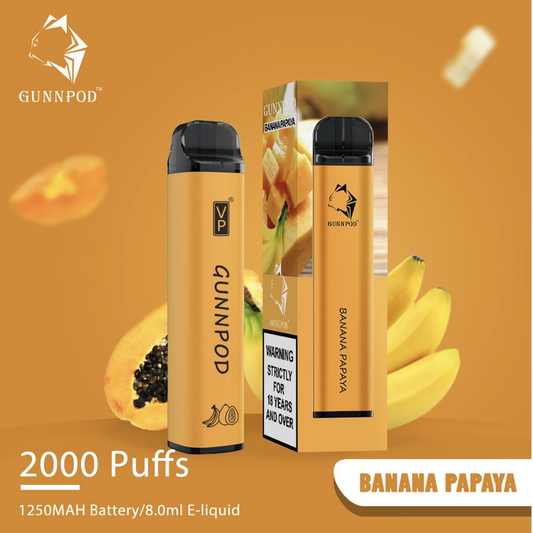 Goldenrod GUNNPOD Banana Papaya