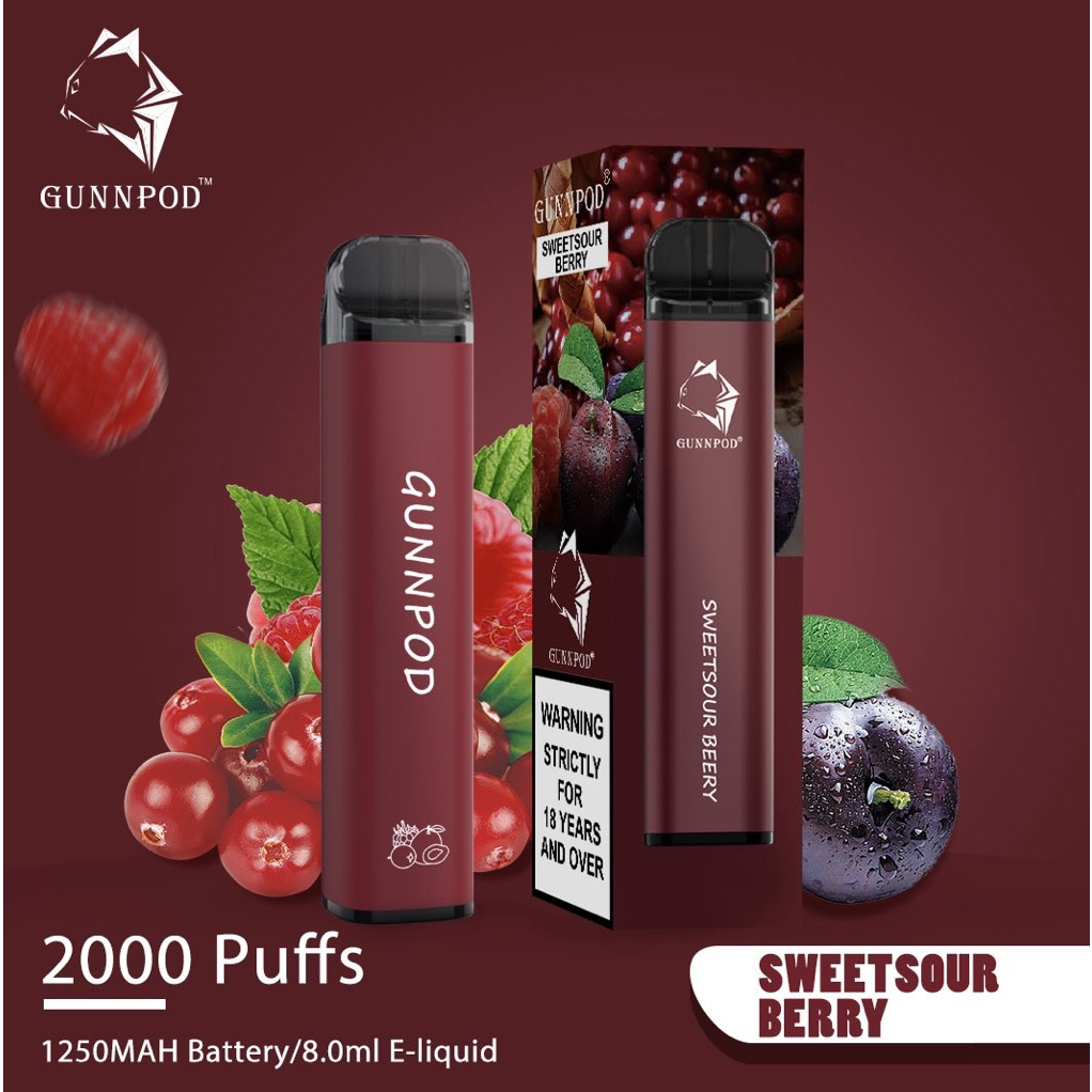 Saddle Brown GUNNPOD Sweet Sour Berry