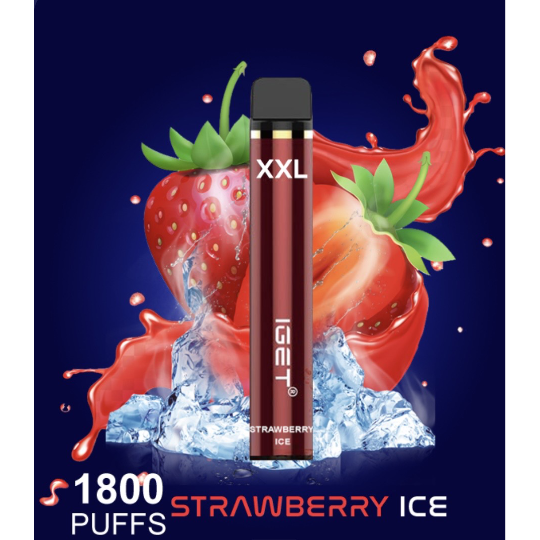 Midnight Blue IGET XXL 1800 Strawberry Ice