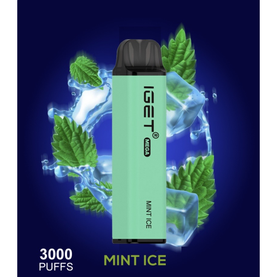 Midnight Blue IGET MEGA 3000 Mint Ice