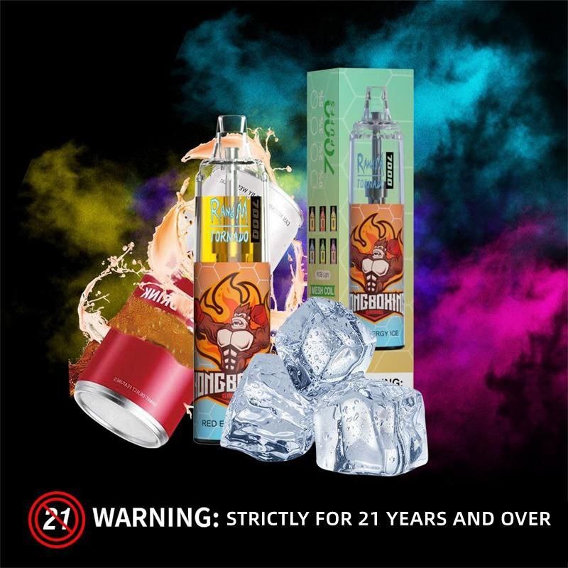 Black RandM Tornado Red Energy Ice
