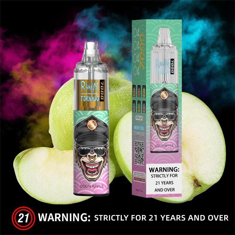Gray RandM Tornado Sour Apple