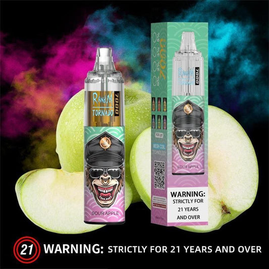 Gray RandM Tornado Sour Apple