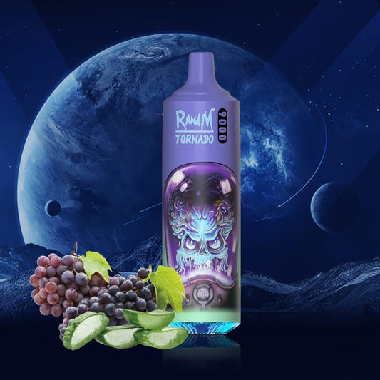 Midnight Blue RandM tornado Aloe Grape