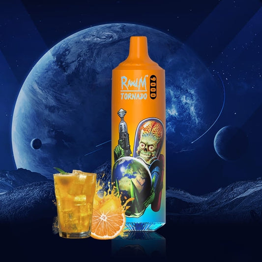 Midnight Blue RandM Tornado Orange Soda
