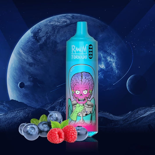 Midnight Blue RandM Tornado Blueberry Raspberry