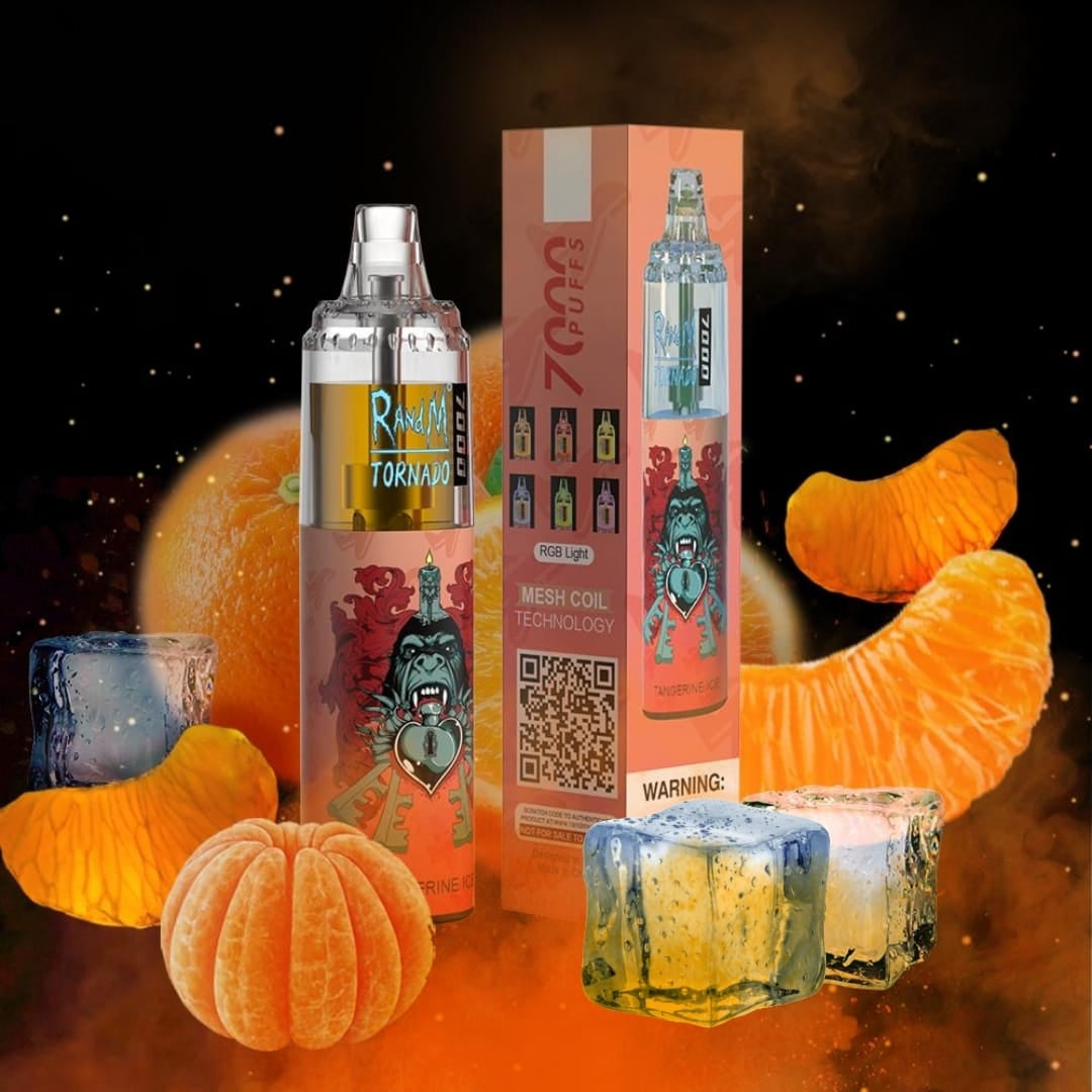 Coral RandM Tornado Tangerine Ice