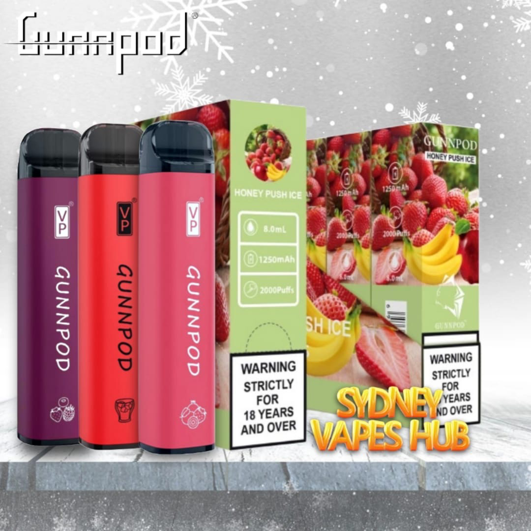 Gray GUNNPOD Vape 50 Pack