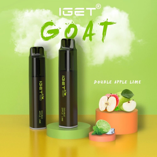 Dark Khaki IGET GOAT Double Apple lime