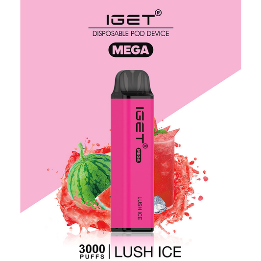 Pink IGET MEGA 3000 Lush Ice