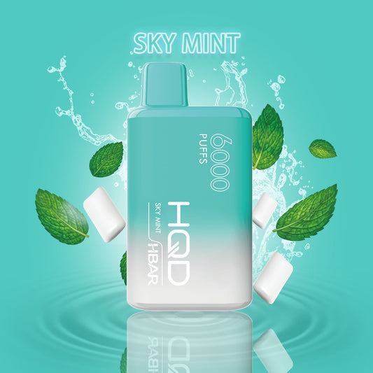 Medium Turquoise HQD HBAR SKY MINT