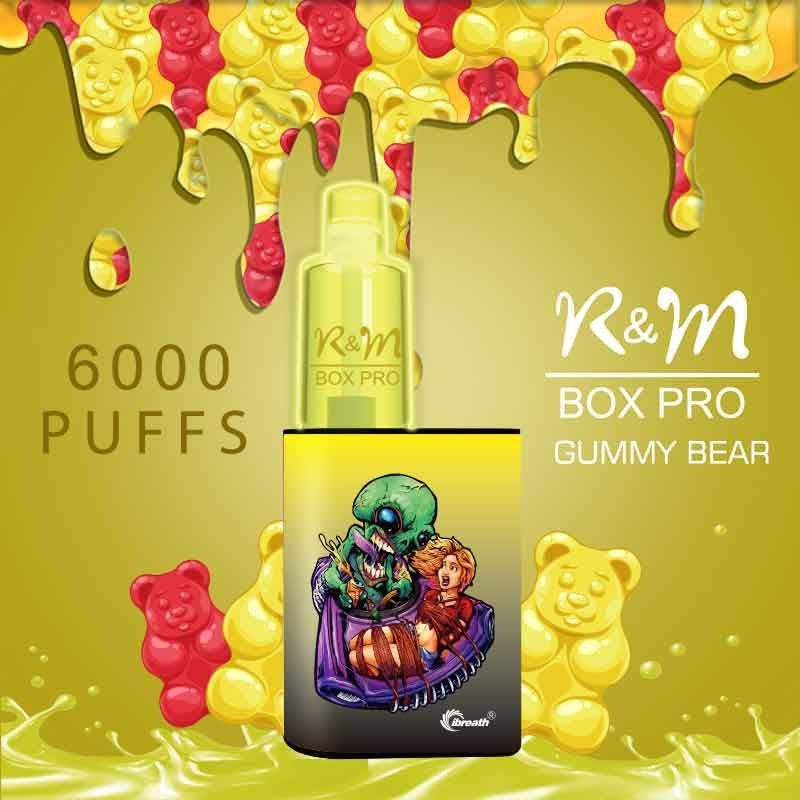 Dark Khaki R and M BOX PRO 6000 Gummy Bear