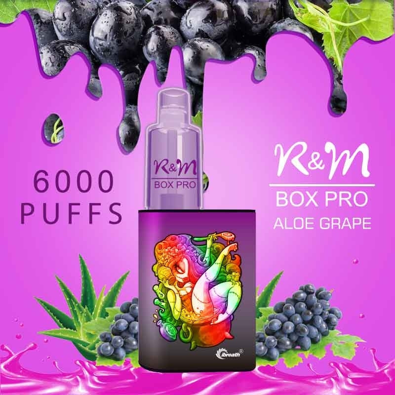 Orchid R and M BOX PRO 6000 Aloe Grape