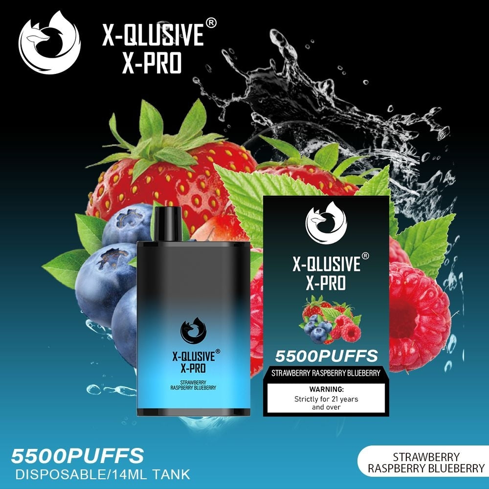 Rosy Brown X-QLUSIVE X-PRO Strawberry Raspberry Blueberry