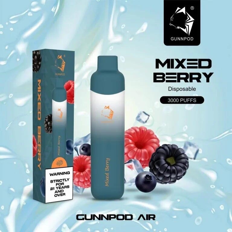 Powder Blue GUNNPOD AIR Mixed Berry