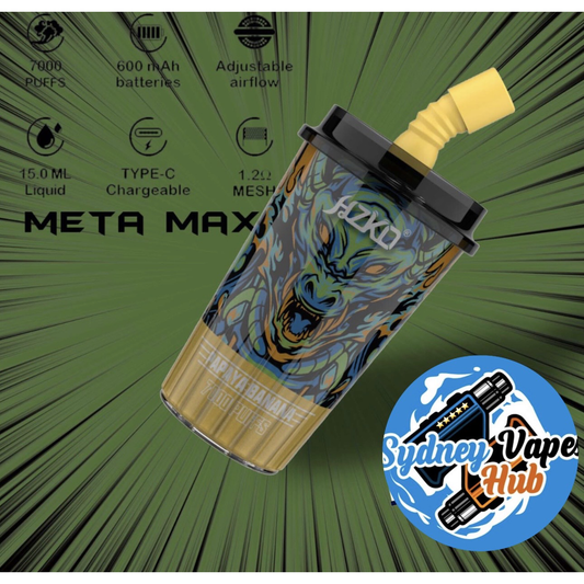 Dark Olive Green Hazko Papaya Banana 6000 Rechargeable