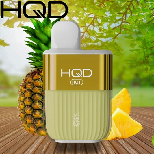 Yellow Green HQD HOT 5000 PINEAPPLE