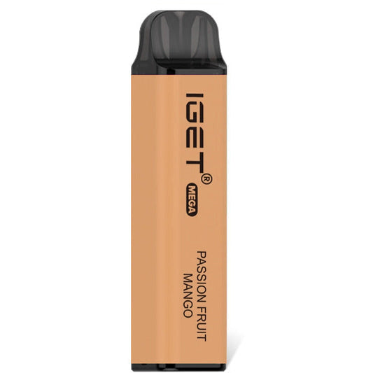 Dark Salmon IGET MEGA 3000 Passion Fruit Mango