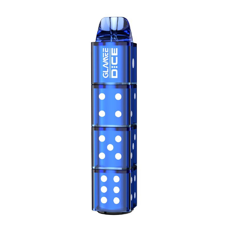 Royal Blue Glamee Dice 6000 Energy Drink