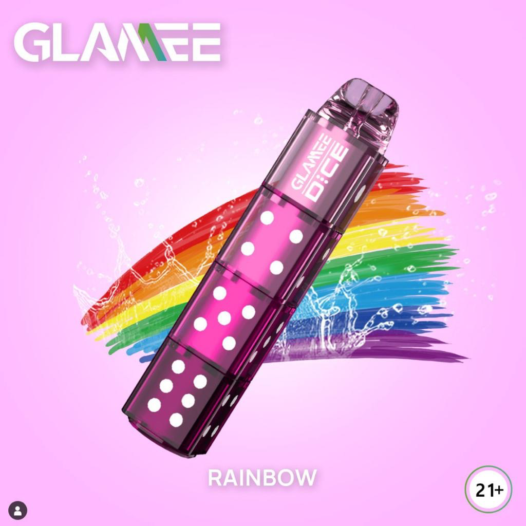 Lavender GLAMEE DICE 6000 RainBow