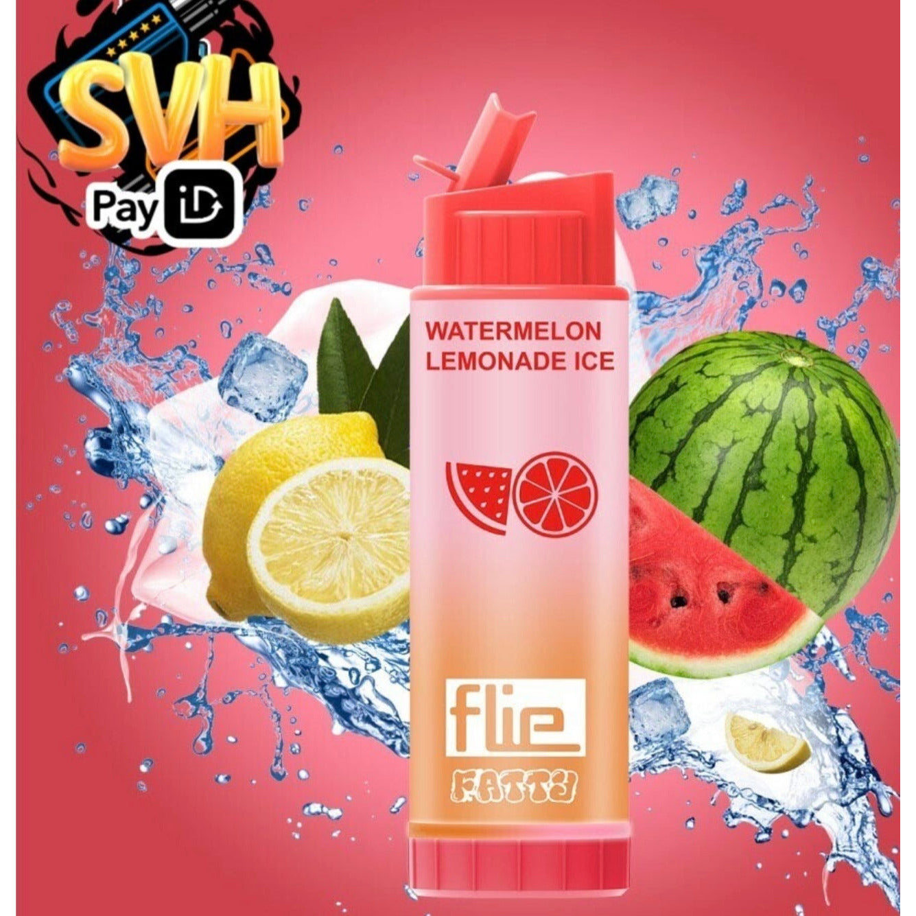 Light Coral FLIE FATTY 8000 WATERMELON LEMONADE ICE