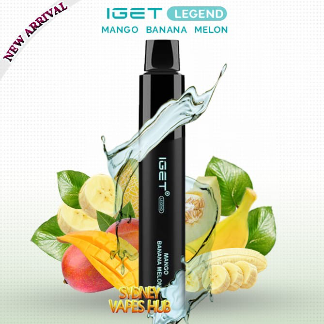 Light Gray IGET LEGEND MANGO BANANA MELON