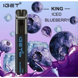 Light Steel Blue IGET KING Iced Blueberry