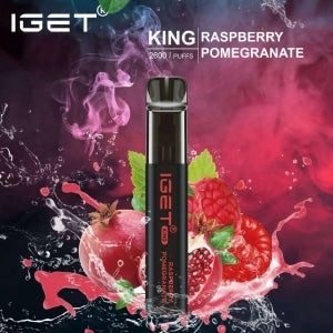Dark Slate Gray IGET KING Raspberry Pomegranate