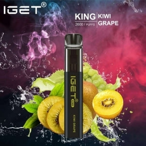 Dark Slate Gray IGET KING Kiwi Grape