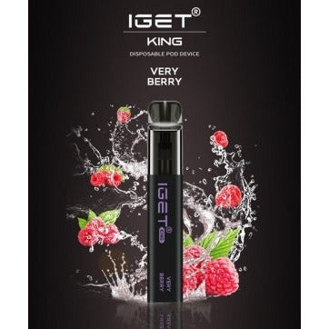 Black IGET KING VERY BERRY