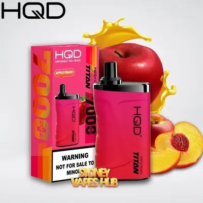 Maroon HQD TITAN 7000 Apple Peach