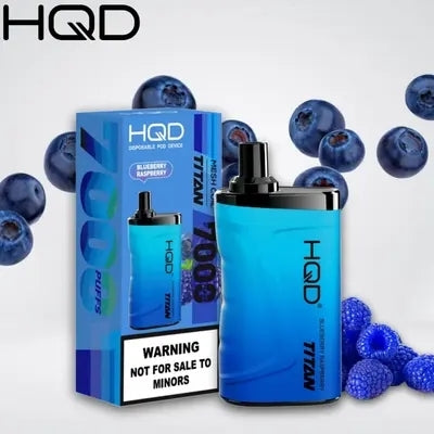 Light Gray HQD TITAN 7000 Blueberry Raspberry