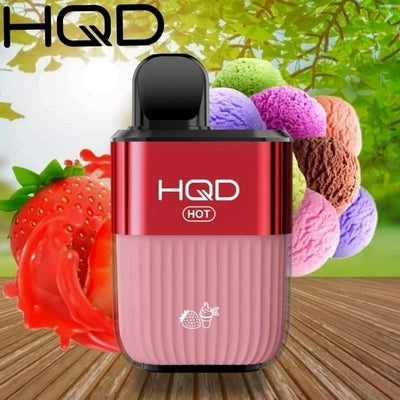 Rosy Brown HQD HOT 5000 FROZEN STRWBERRY CREAM