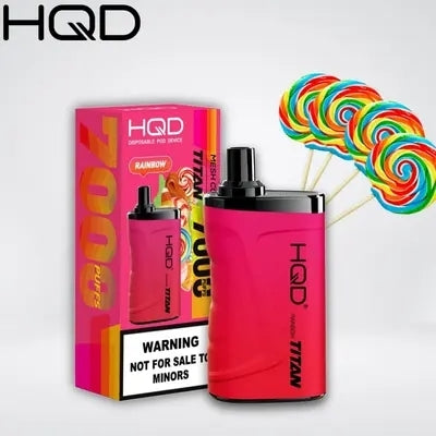 Maroon HQD TITAN 7000 Rainbow