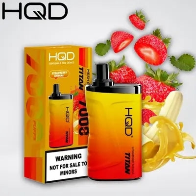 Light Gray HQD TITAN 7000 Strawberry Banana