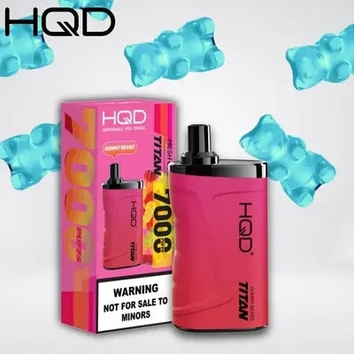 Maroon HQD TITAN Gummy Bear