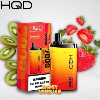 Light Gray HQD TITAN STRAWBERRY KIWI