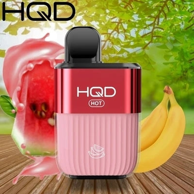 Dark Khaki HQD HOT 5000 WATERMLEOM BANANA